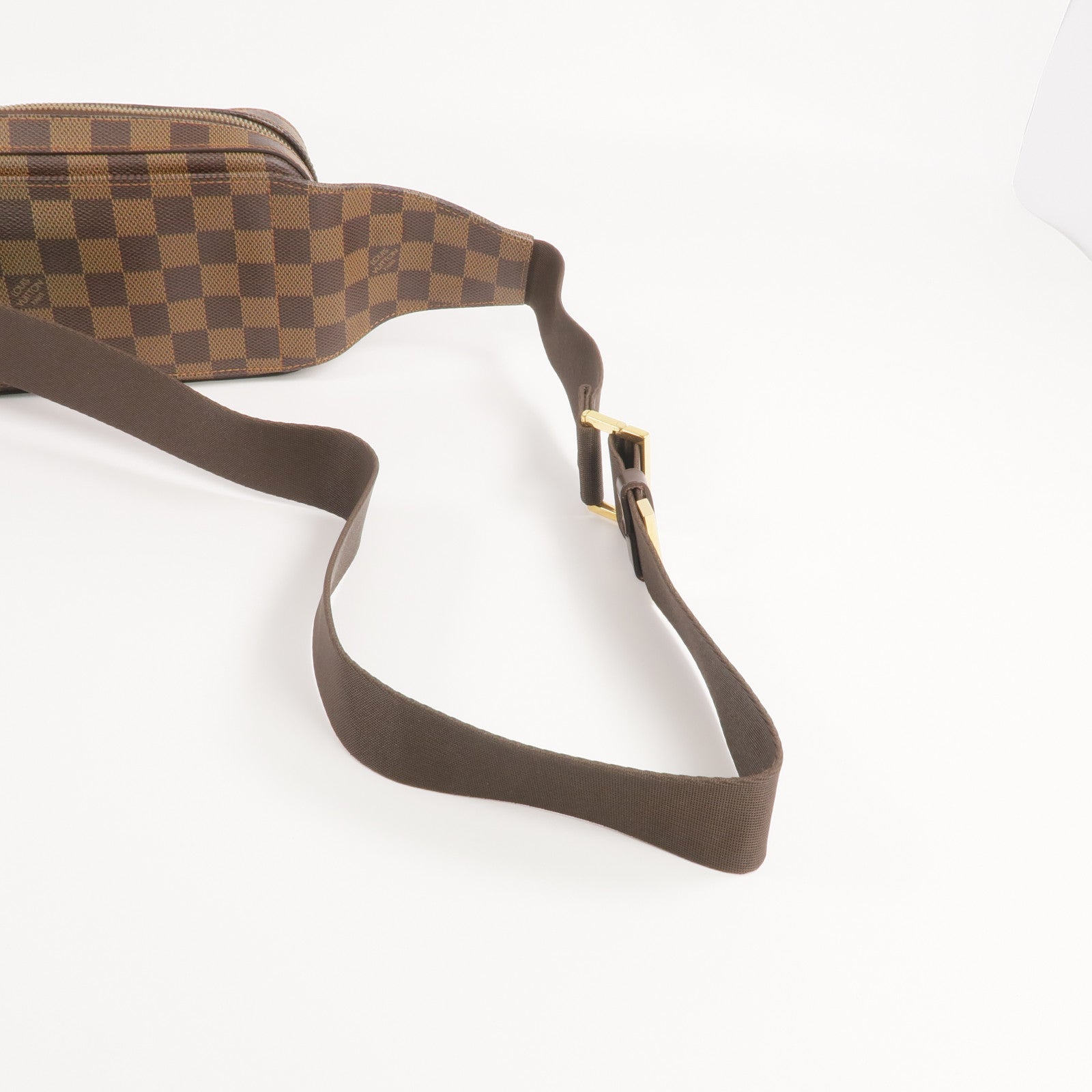 LOUIS VUITTON Damier Geronimos金扣腰包