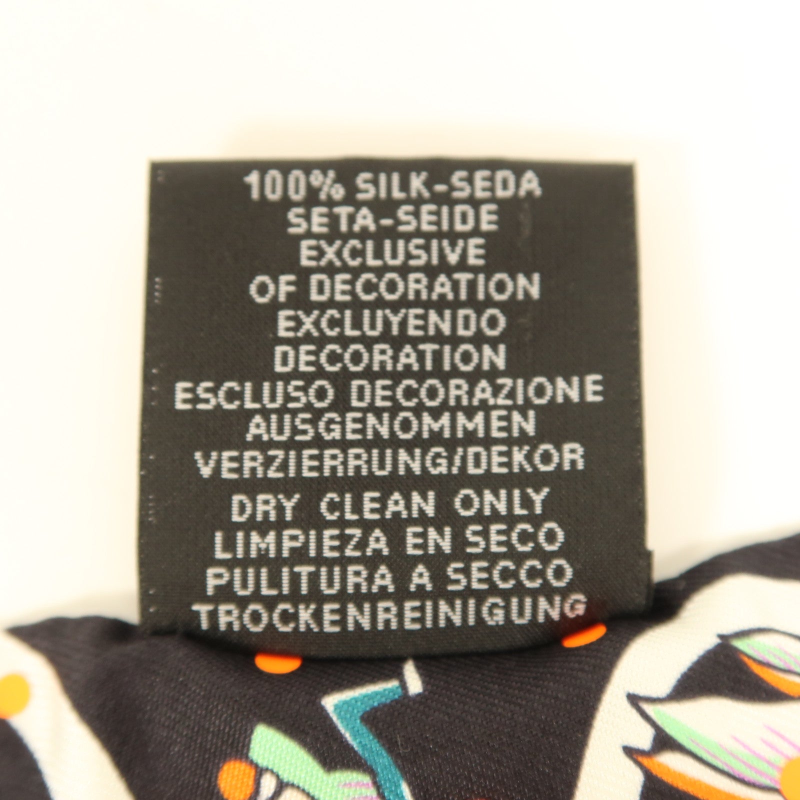 HERMES 絲質Twilly絲巾