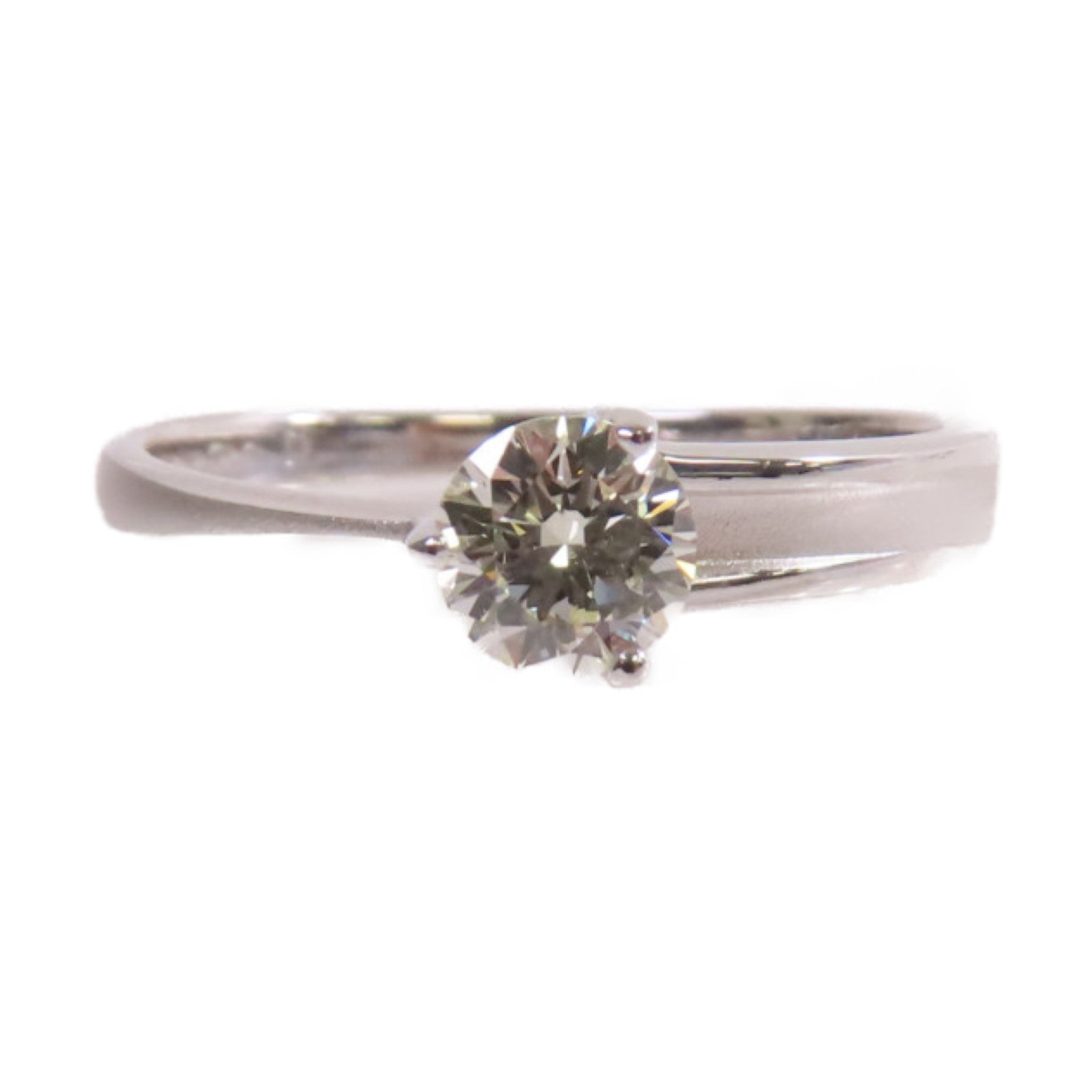 JEWELRY 【激減優惠】18K白金/0.40ct鑽石Diamond Ring戒指US#6