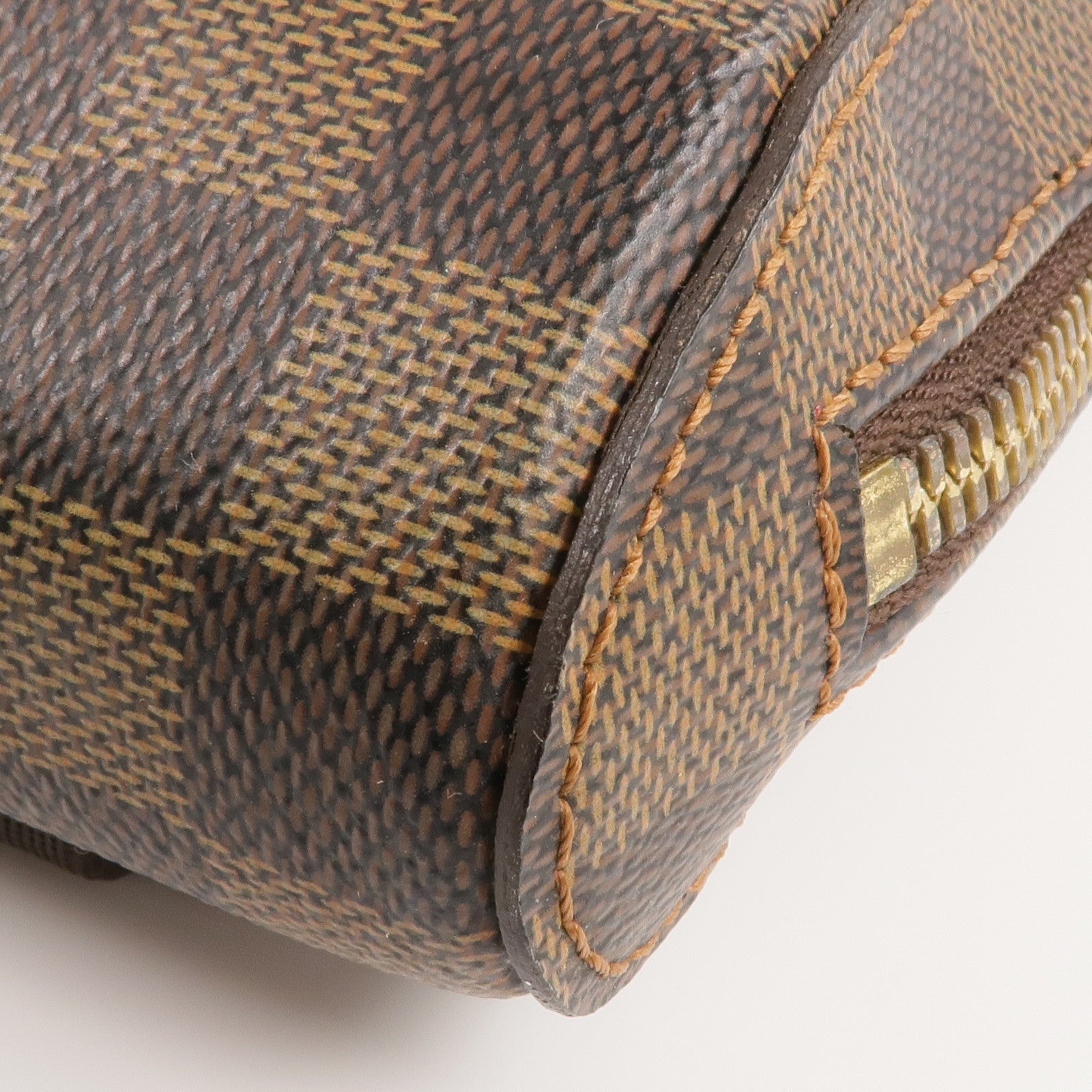 LOUIS VUITTON Damier Geronimos金扣腰包