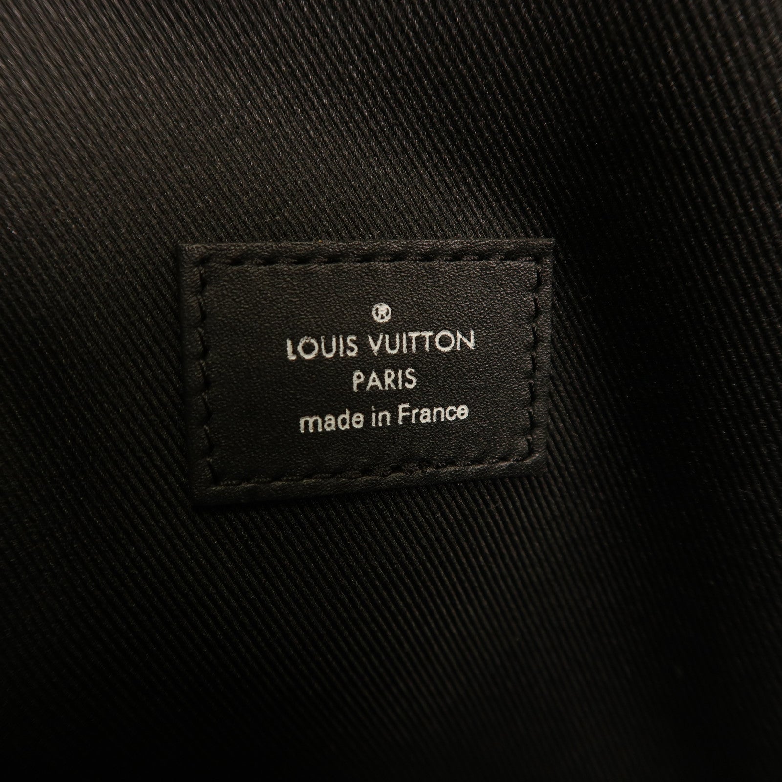 LOUIS VUITTON Damier Cobalt Pochette Jules GM銀扣手拿包