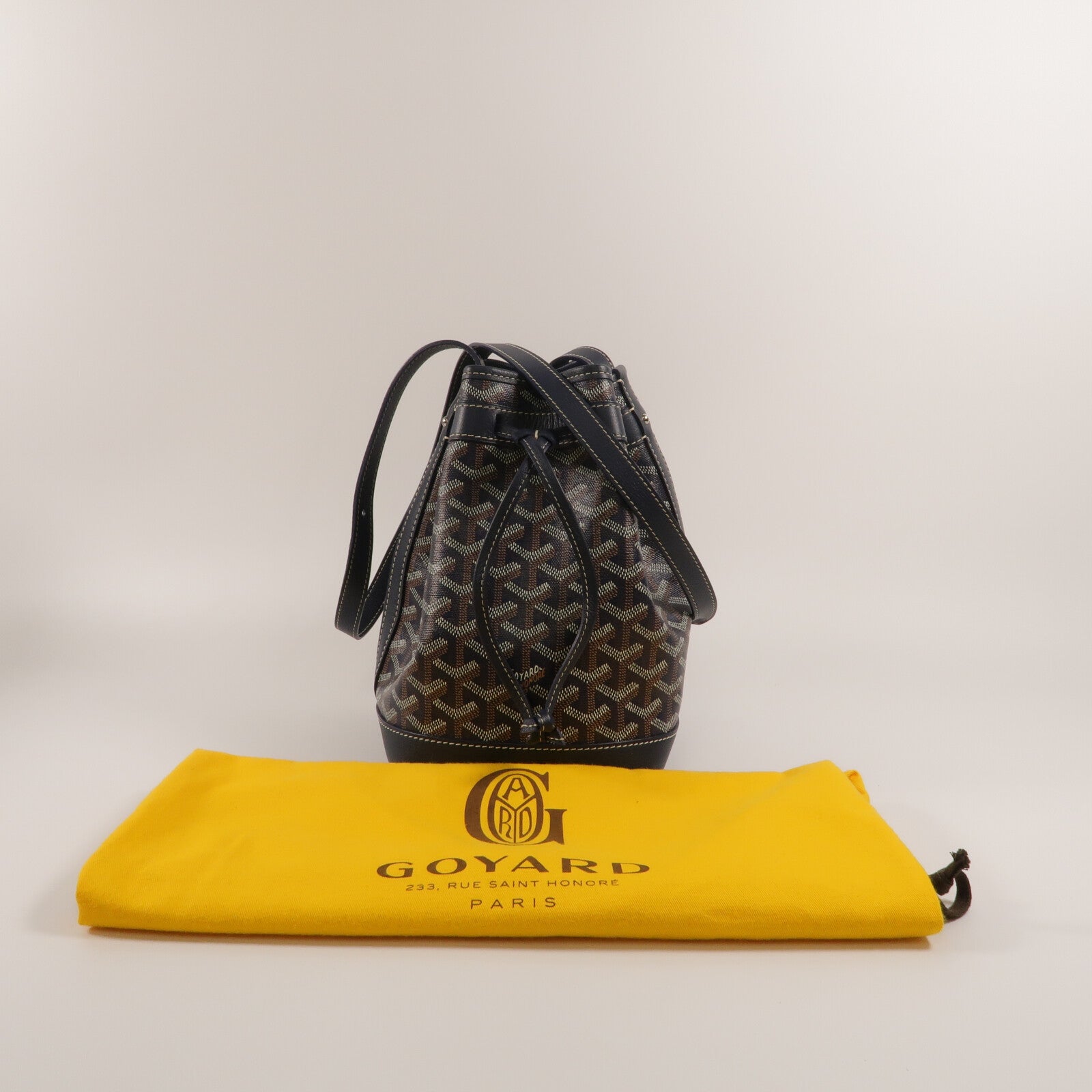 GOYARD 塗層帆布Petit Flot Bucket PM肩背袋