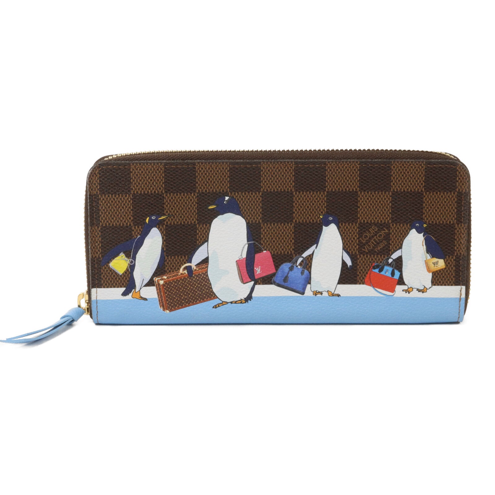 LOUIS VUITTON Damier Portefeuille Clemence長錢包