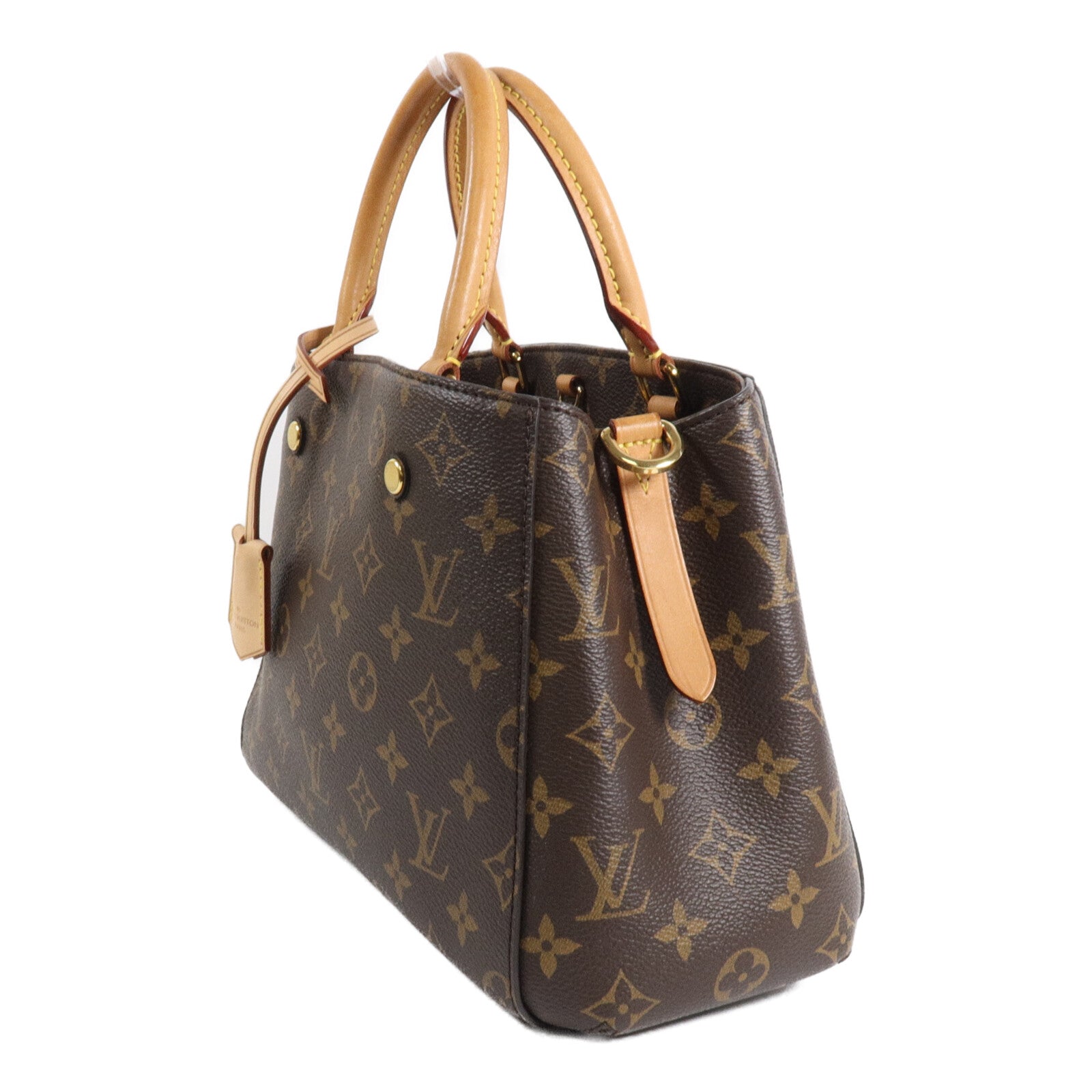 LOUIS VUITTON Monogram Montaigne BB手挽肩背兩用袋