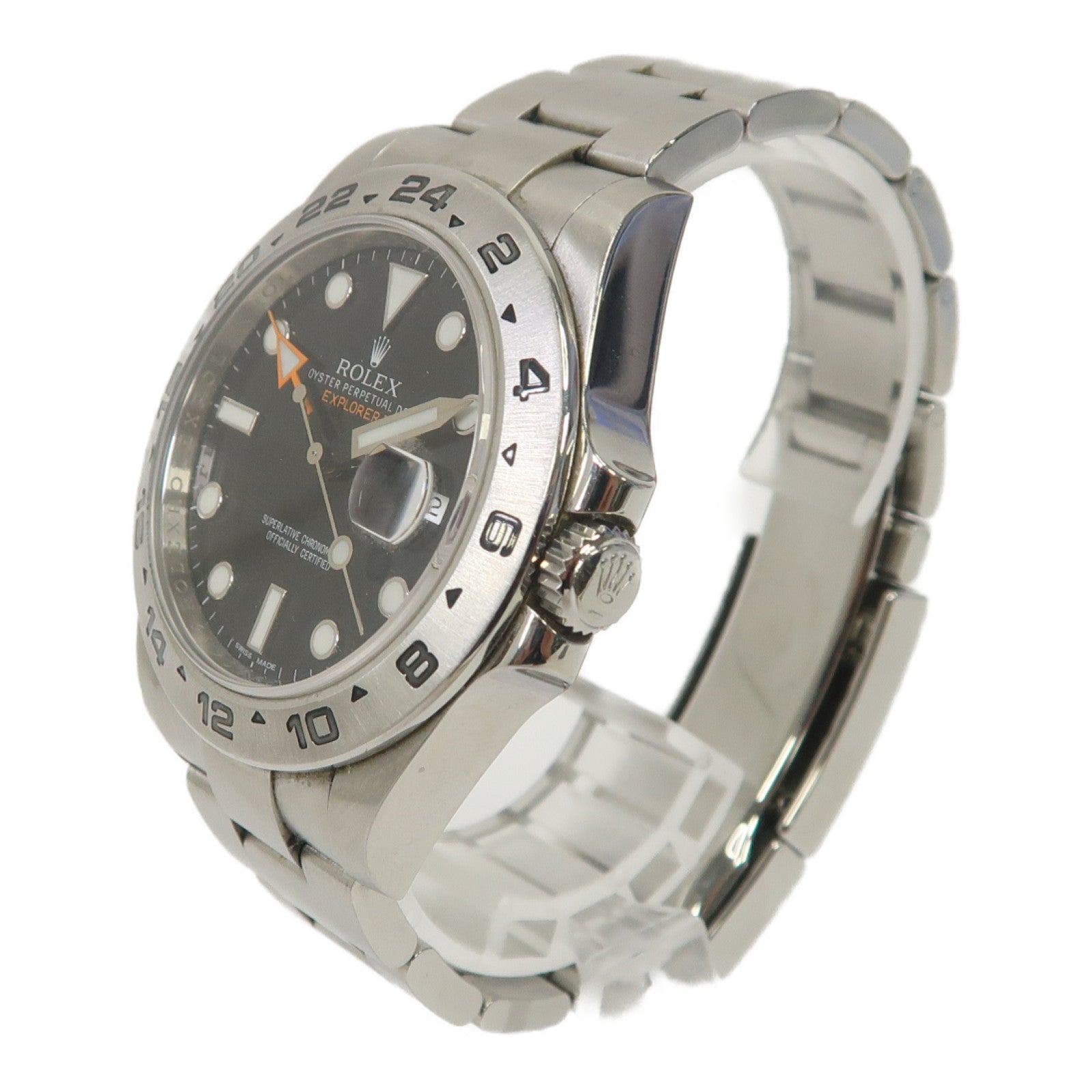 ROLEX Explorer II不鏽鋼手錶自動機芯黑色