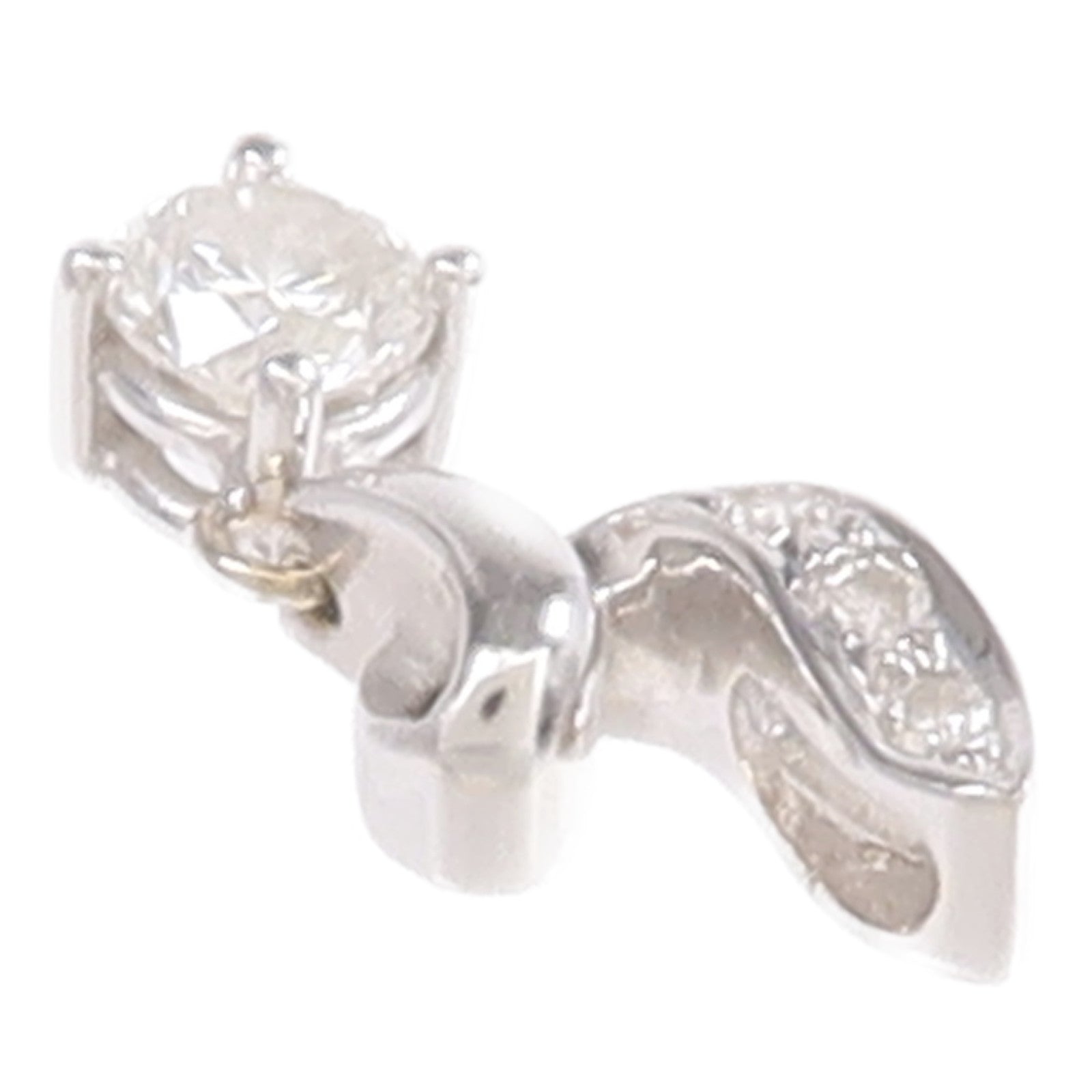 JEWELRY 18K白金Diamond Pendant Top鑽石吊墜