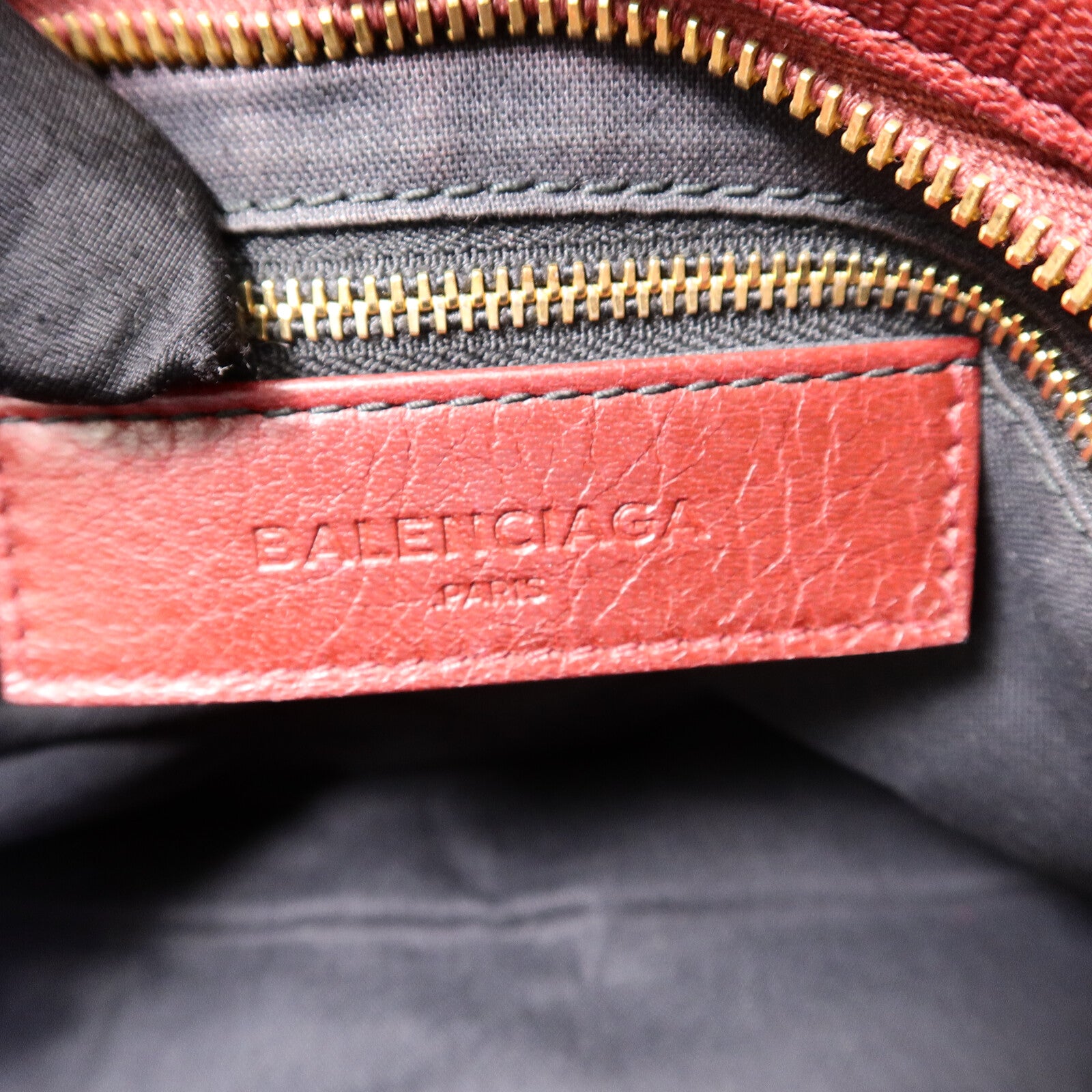 BALENCIAGA 牛皮皮革City手挽肩背兩用袋
