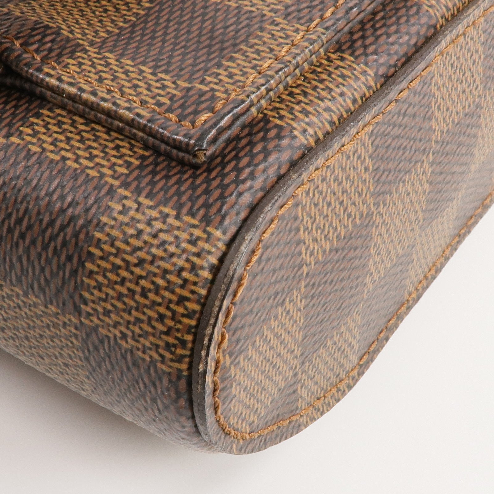 LOUIS VUITTON Damier Geronimos金扣腰包
