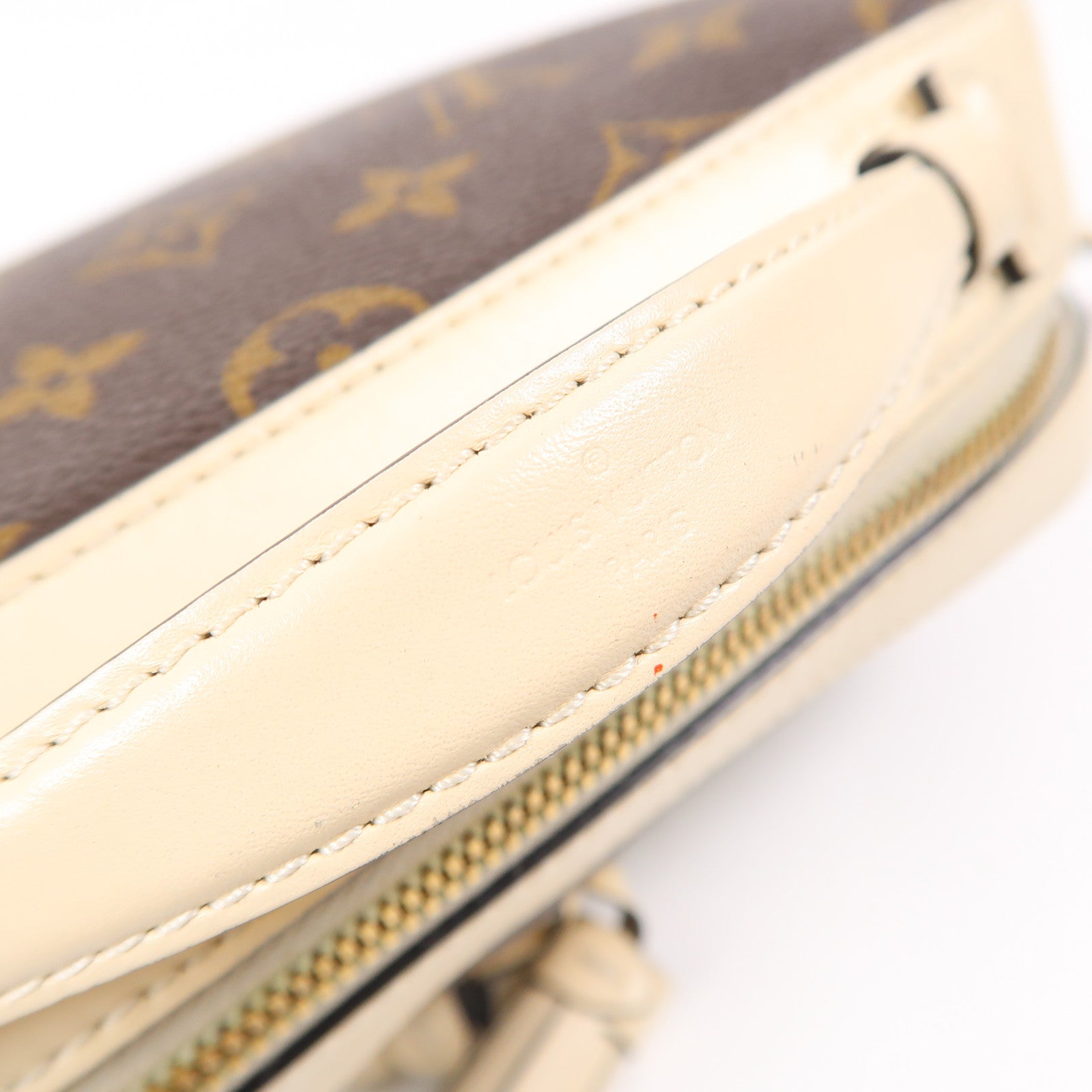 LOUIS VUITTON Monogram Saintonge金扣手挽肩背兩用袋