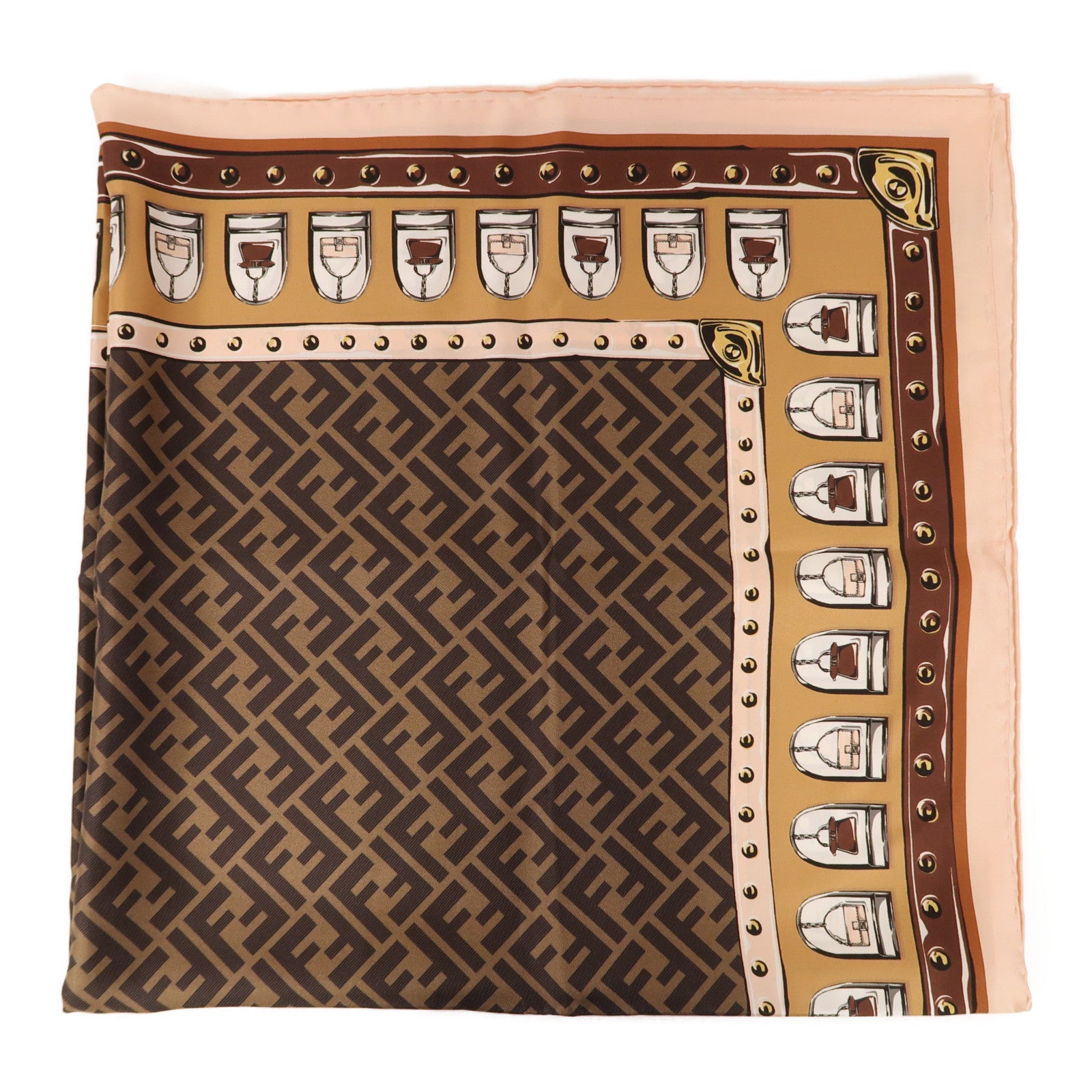 FENDI 絲質Scarf絲巾