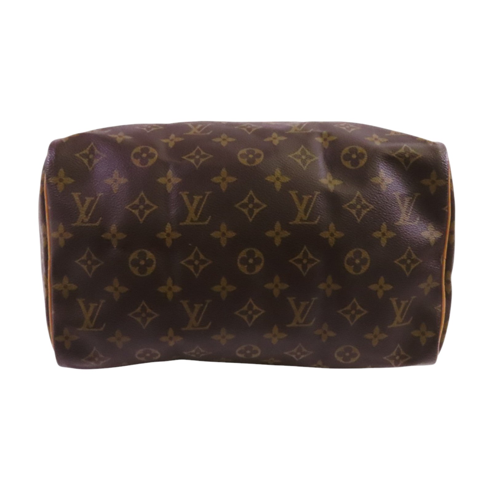 LOUIS VUITTON Monogram Speedy 30金扣手挽袋