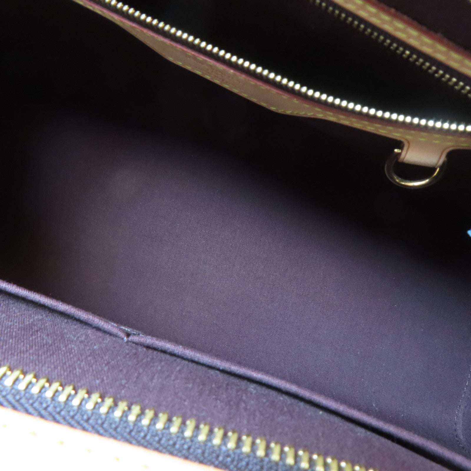LOUIS VUITTON 【激減優惠】Monogram Vernis Brea MM金扣手挽肩背兩用袋酒紅色