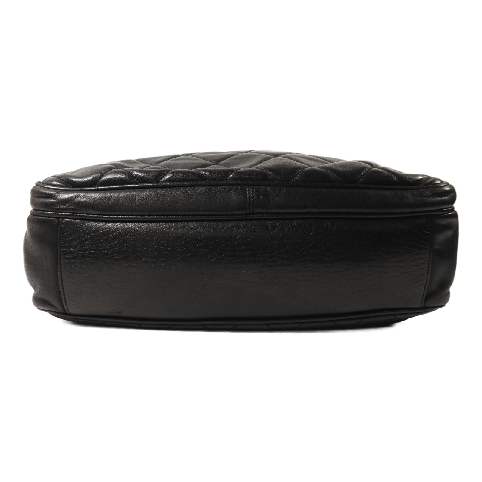 CHANEL 牛皮皮革Shoulder Bag金扣肩背袋