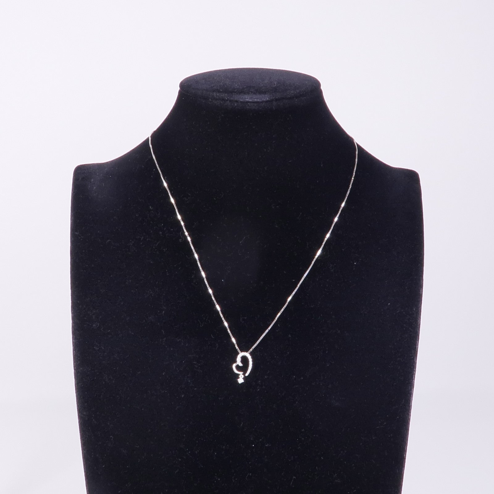 JEWELRY Diamond Necklace 18K White Gold