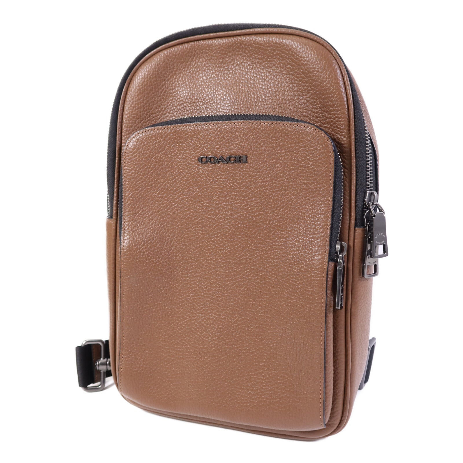 COACH 牛皮皮革Waist Bag斜孭袋