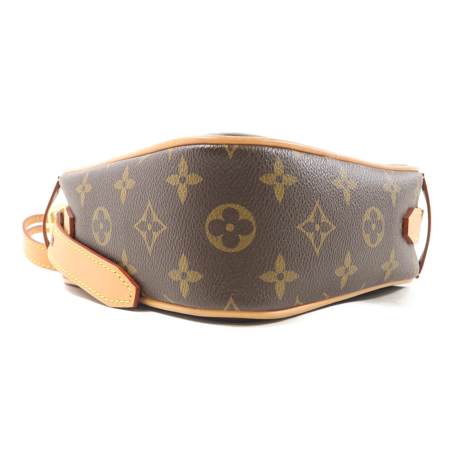LOUIS VUITTON Monogram Game On Coeur金扣肩背袋棕色
