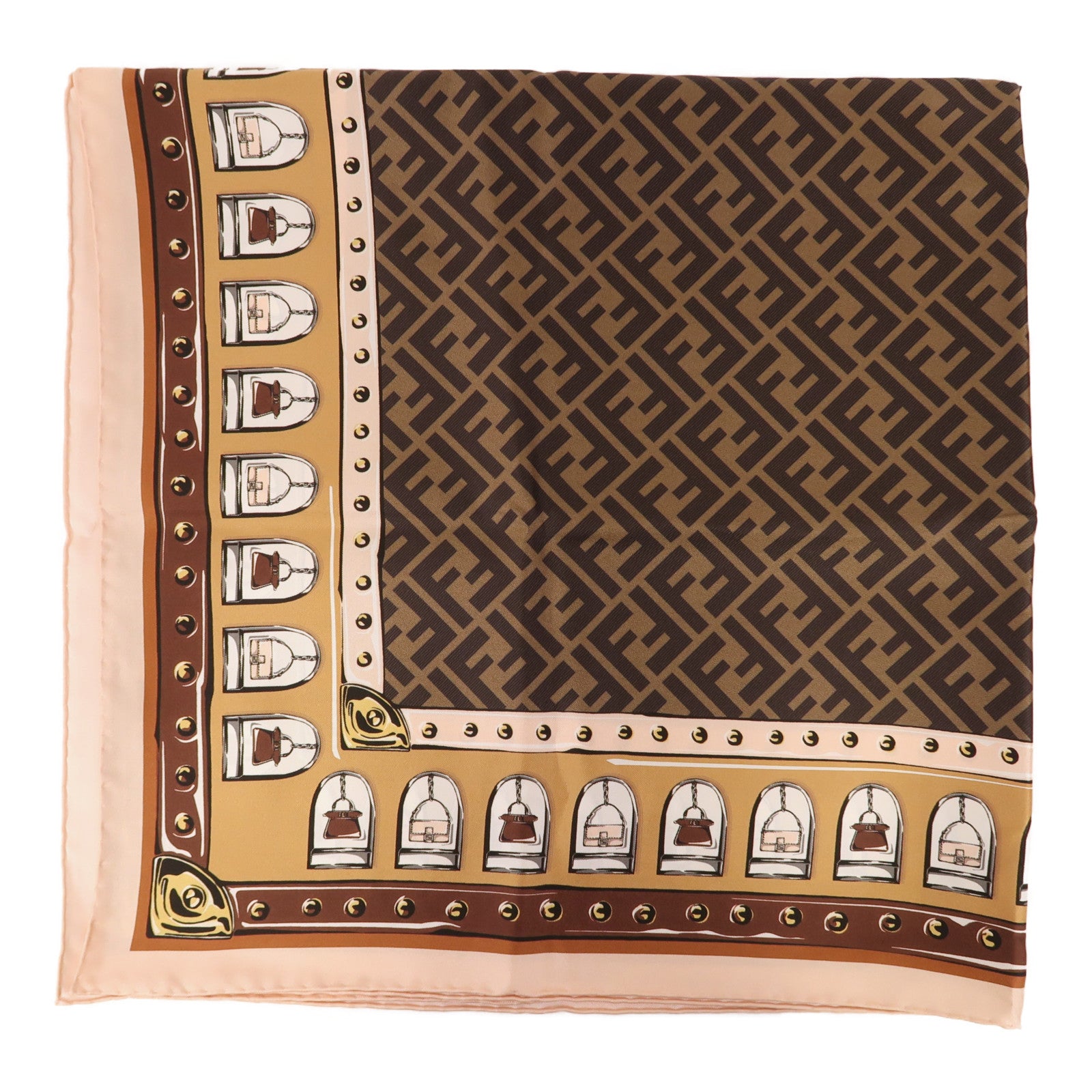 FENDI 絲質Scarf絲巾