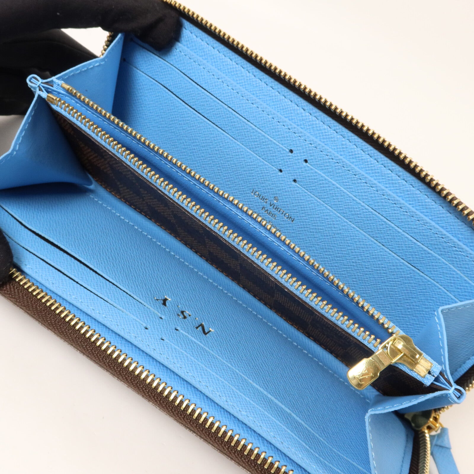 LOUIS VUITTON Damier Portefeuille Clemence長錢包