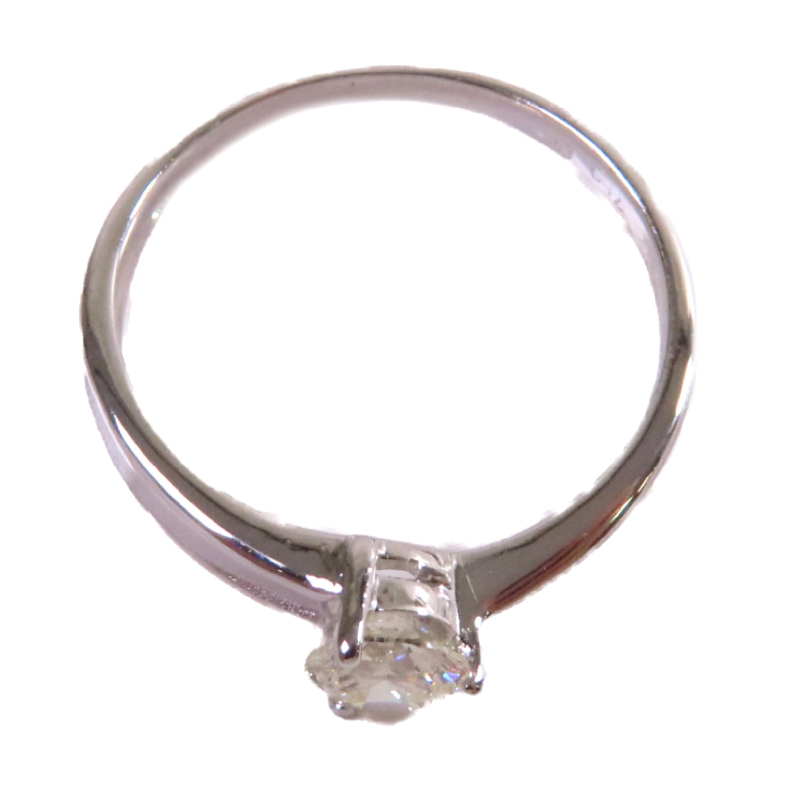 JEWELRY 【激減優惠】18K白金/0.40ct鑽石Diamond Ring戒指US#6