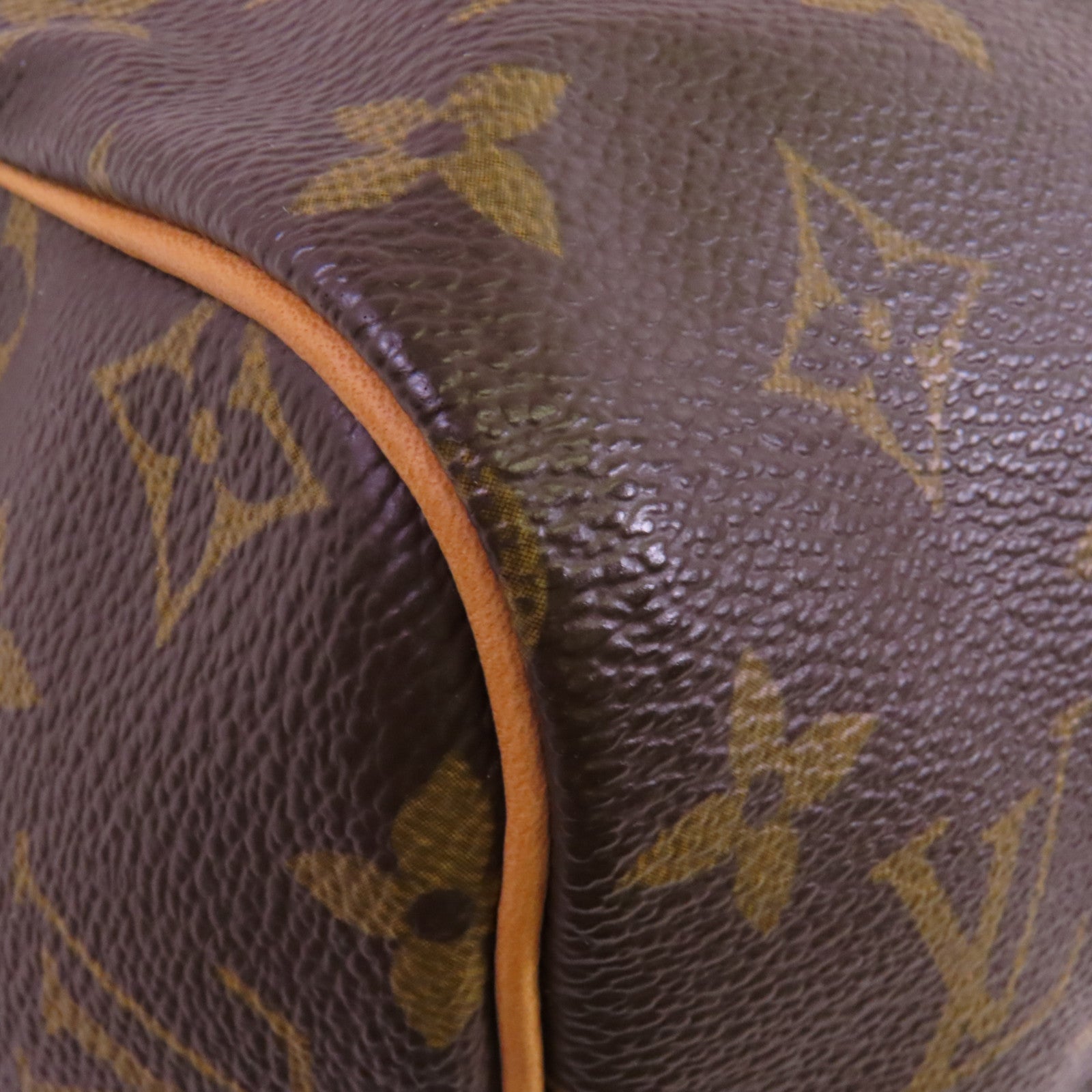 LOUIS VUITTON Monogram Speedy 30金扣手挽袋