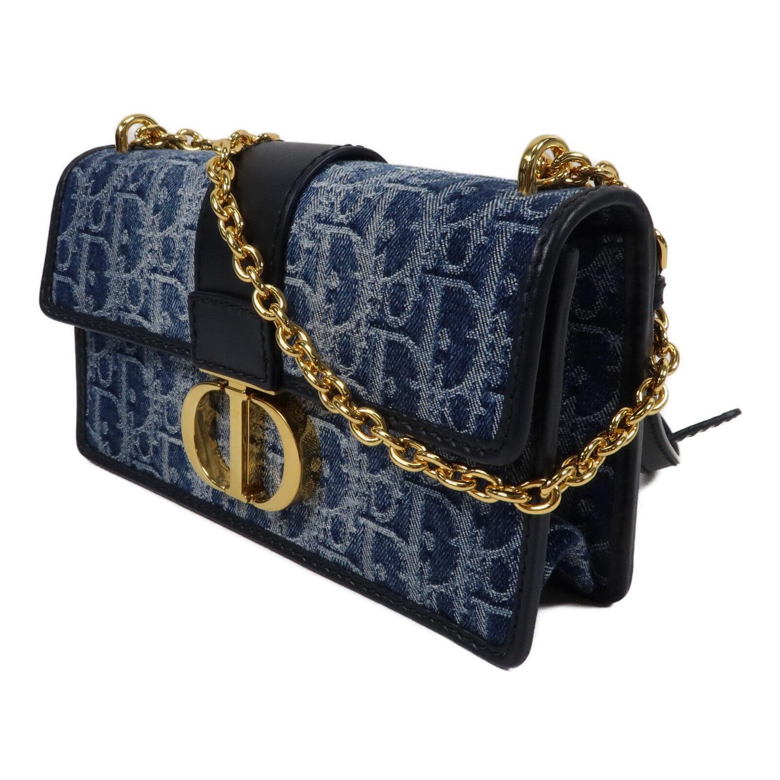 Dior 帆布30 Montaigne East-West鏈帶肩背袋
