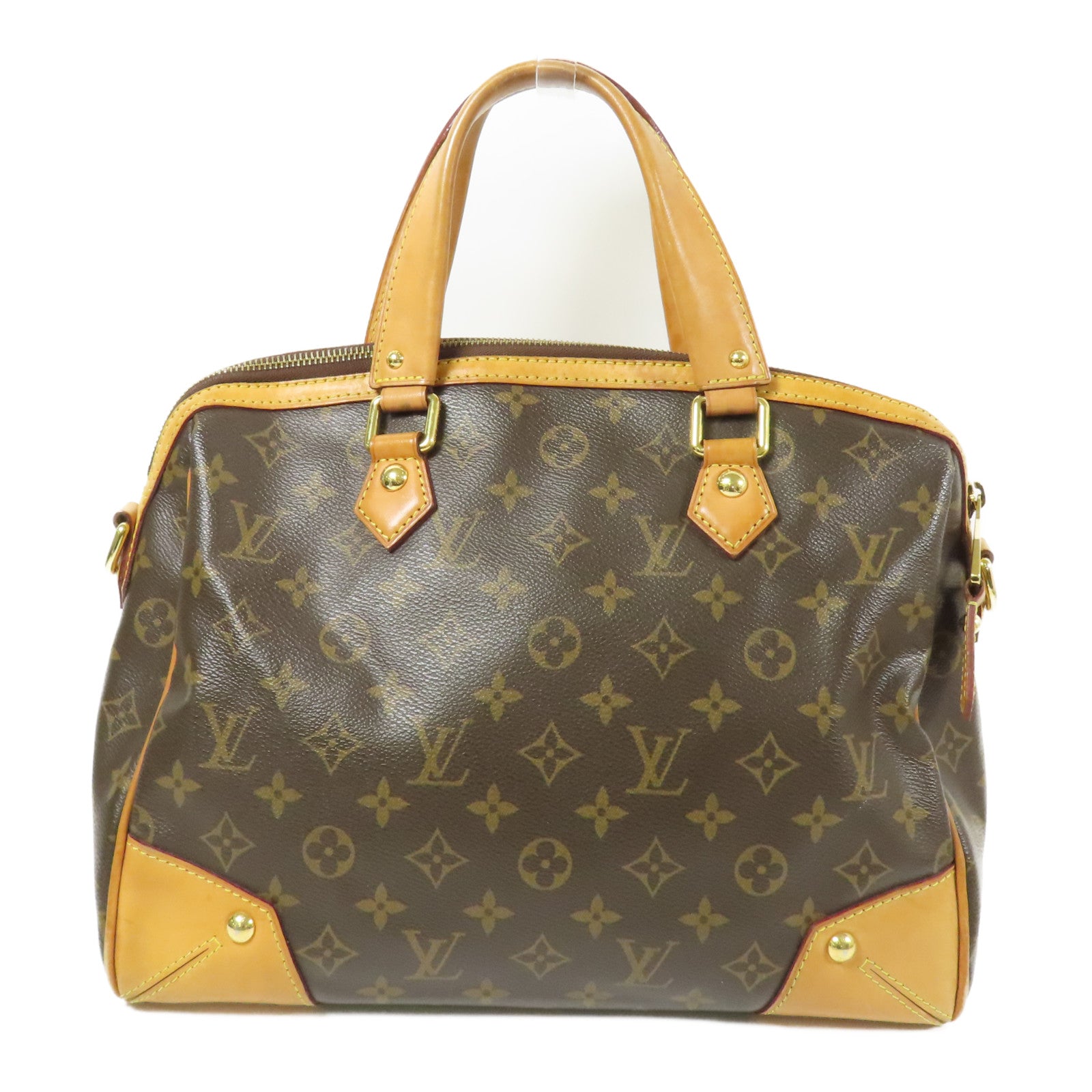 LOUIS VUITTON Monogram Retiro PM金扣手挽肩背兩用袋