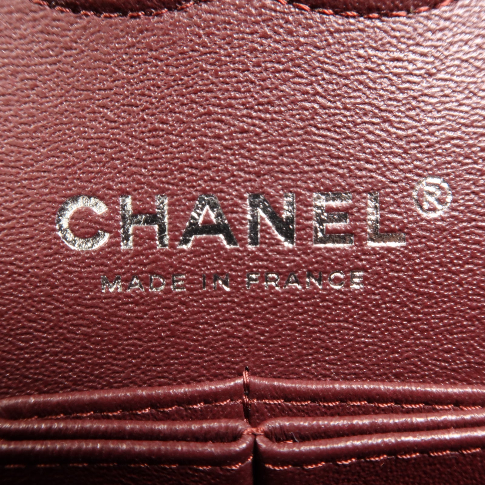 CHANEL 牛皮皮革Classic 23銀扣鏈帶肩背袋