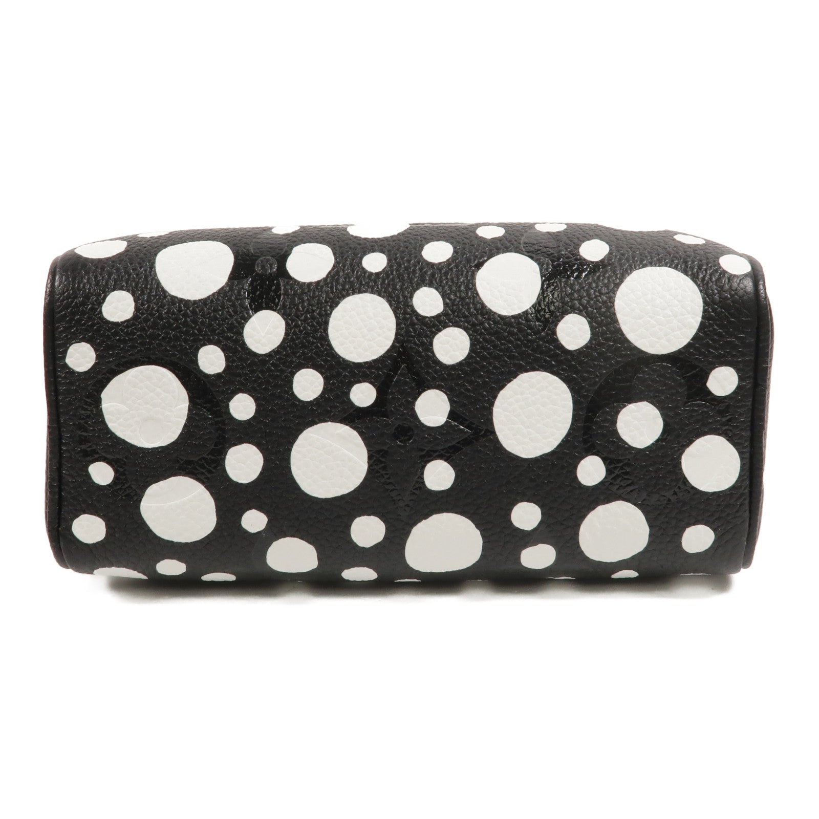 LOUIS VUITTON Monogram Empreinte LV x YK Nano Speedy手挽肩背兩用袋