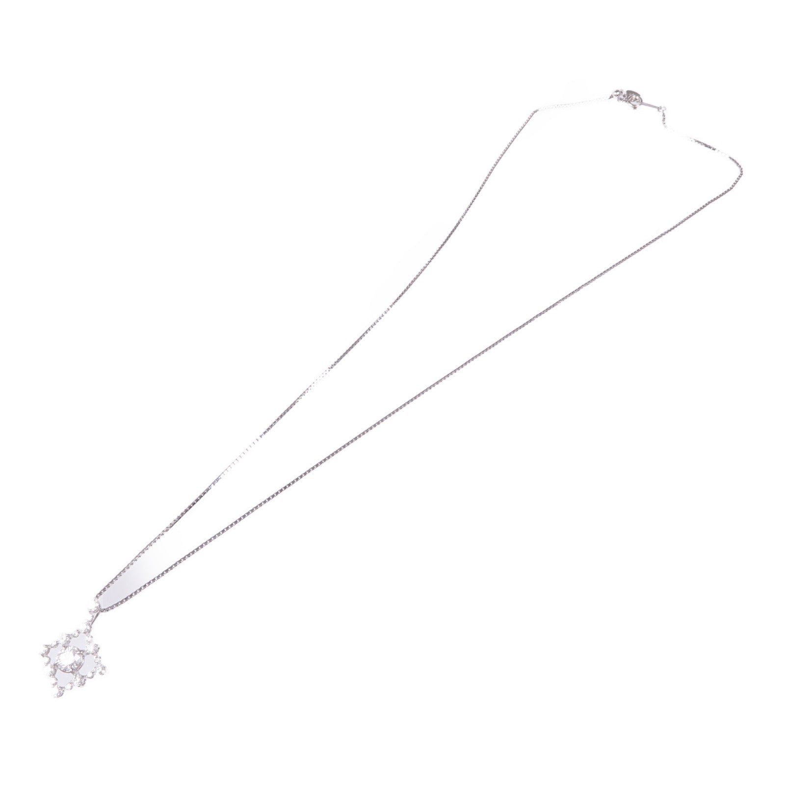 JEWELRY Diamond Necklace 18K White Gold