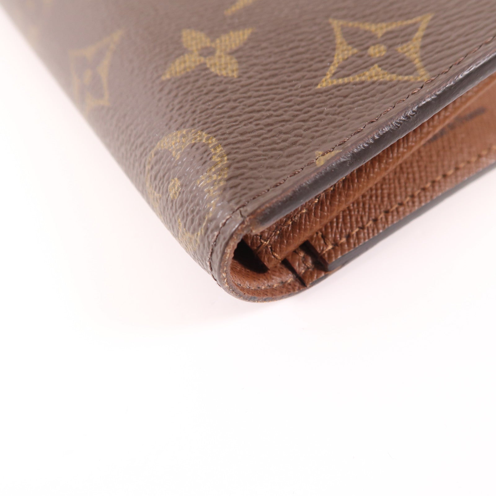 LOUIS VUITTON Monogram Brazza Wallet金扣長錢包