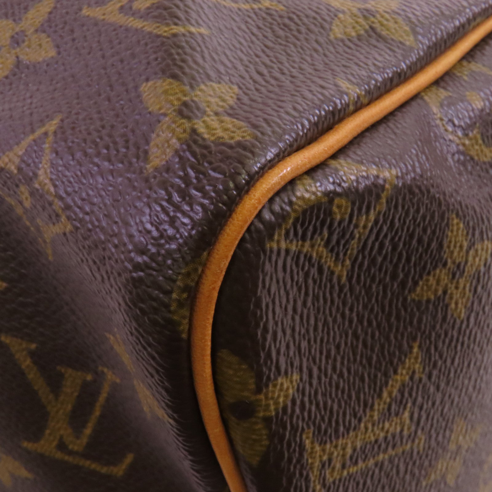 LOUIS VUITTON Monogram Speedy 30金扣手挽袋