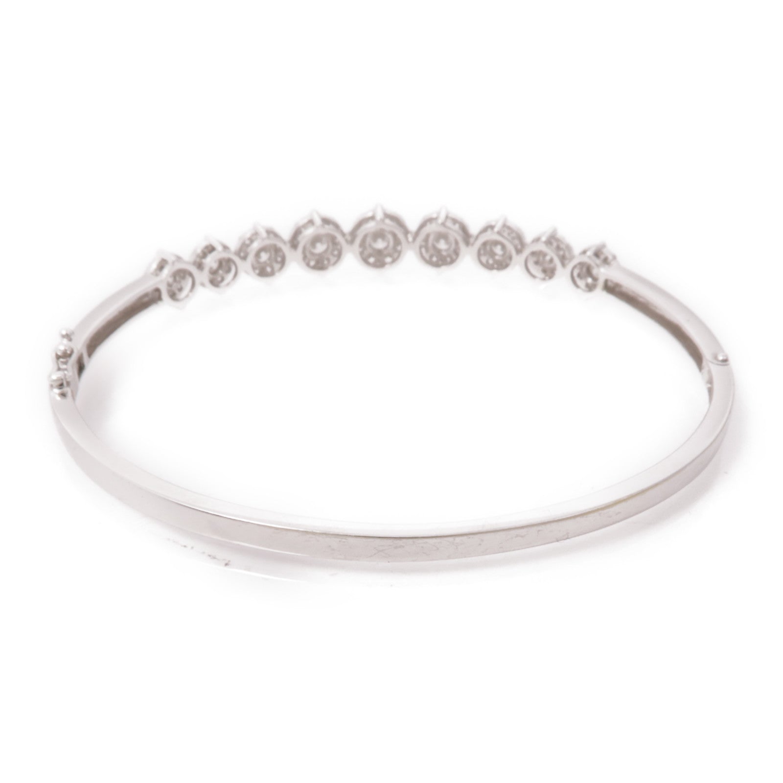 JEWELRY 18K白金Diamond Bangle鑽石手鐲
