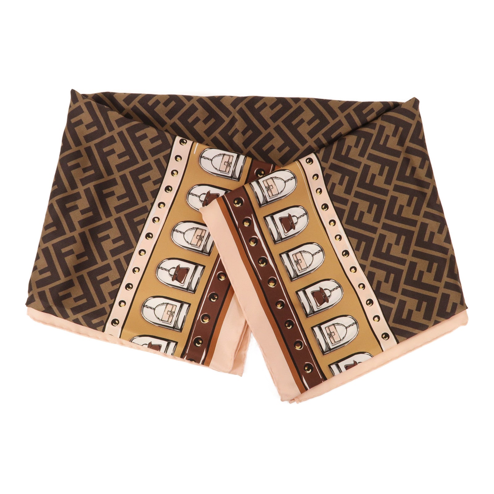 FENDI 絲質Scarf絲巾