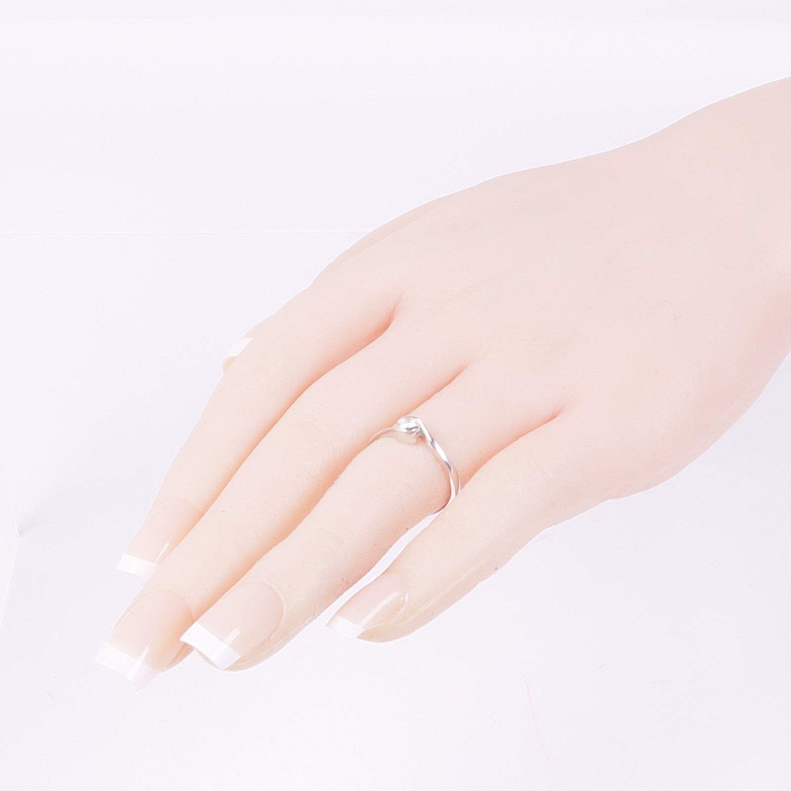 JEWELRY 【激減優惠】PT900鉑金Diamond Ring鑽石戒指US#5.75