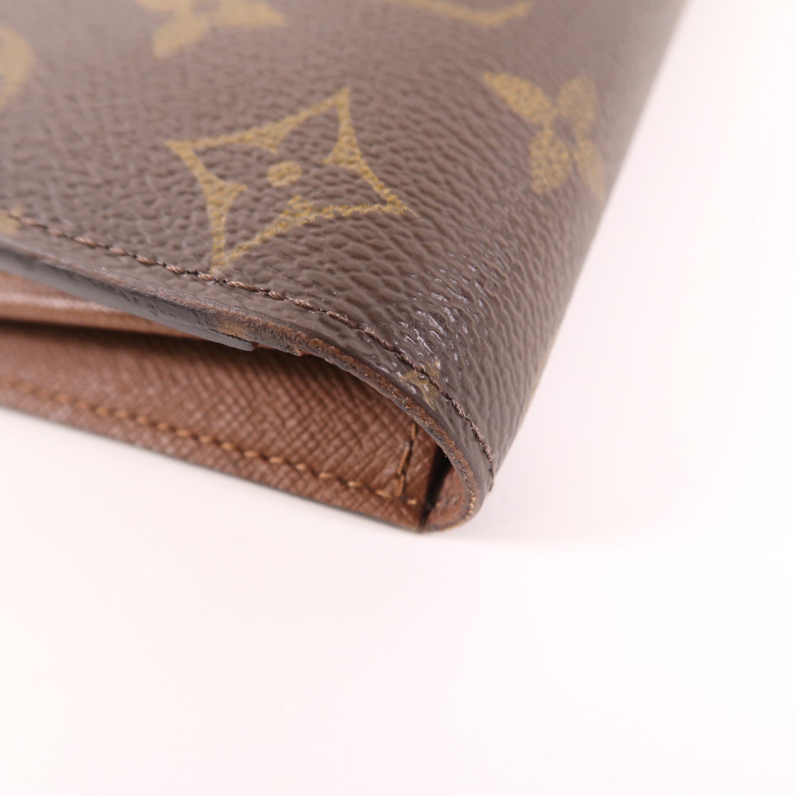 LOUIS VUITTON Monogram Brazza Wallet金扣長錢包