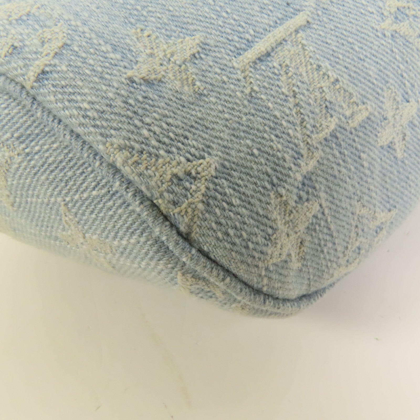 LOUIS VUITTON Monogram Denim Mini Bumbag金扣手挽肩背兩用袋