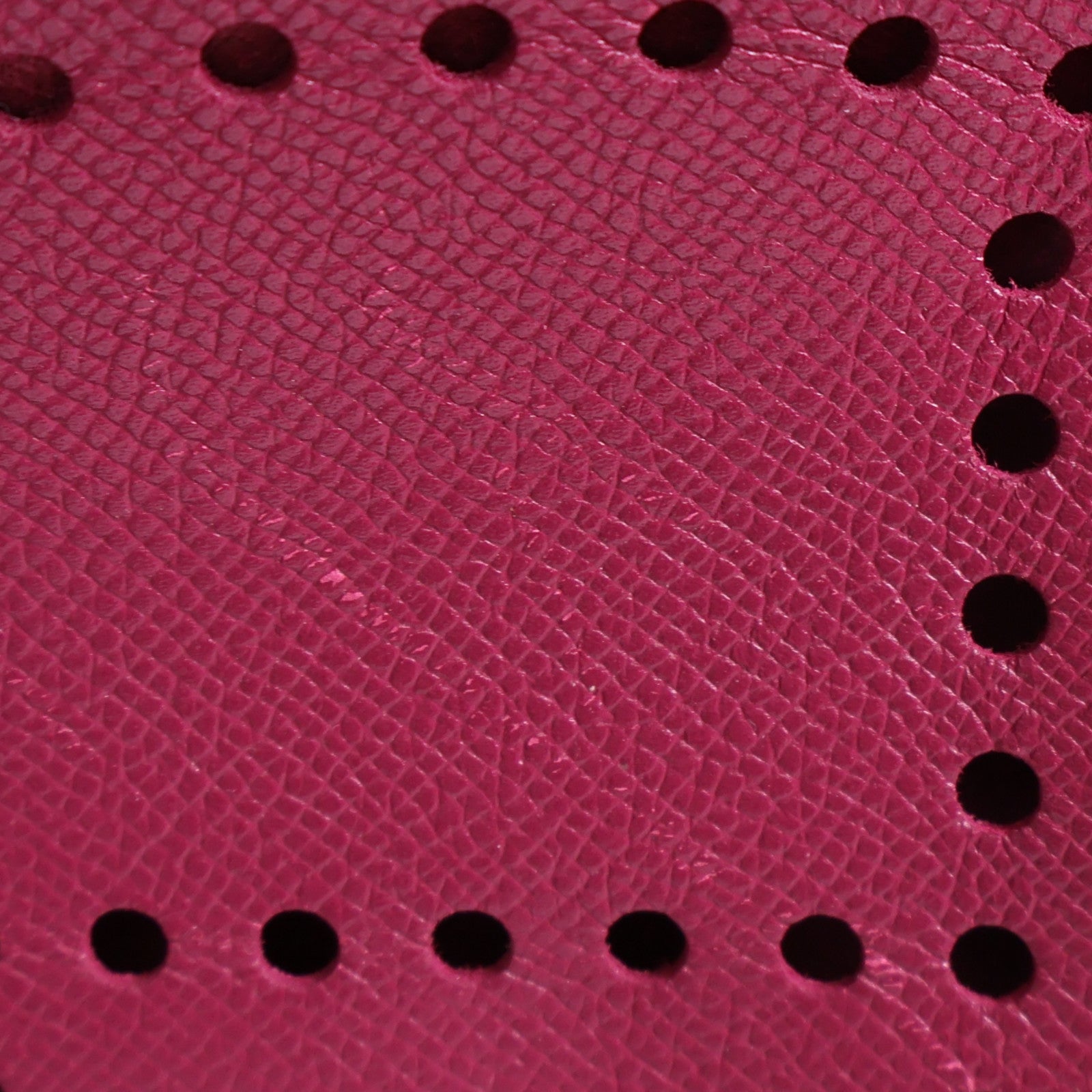 HERMES Epsom皮革Evelyne PM銀扣肩背袋Anemone海葵紫色