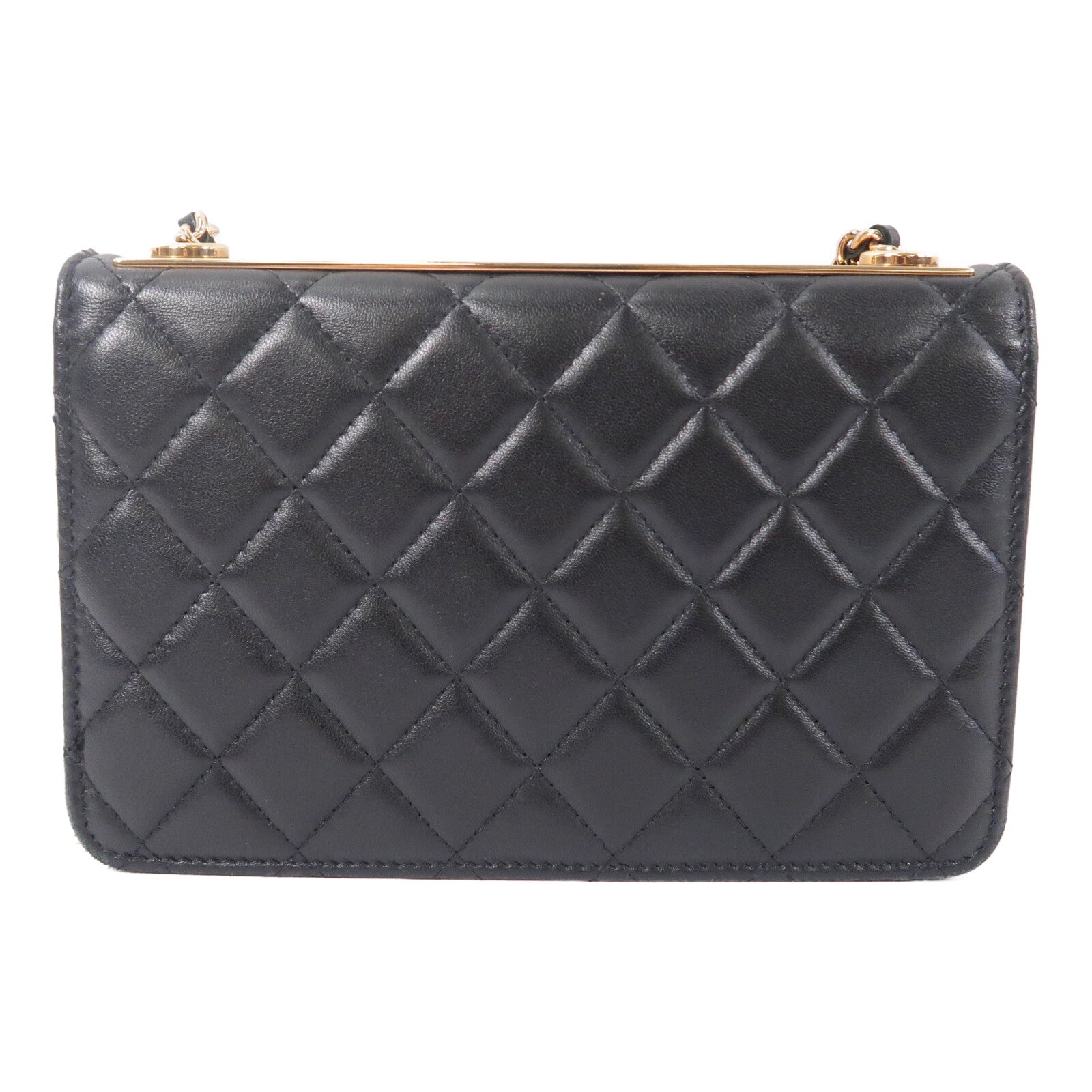 CHANEL 羊皮皮革Trendy CC WOC Wallet On Chain鏈帶肩背袋