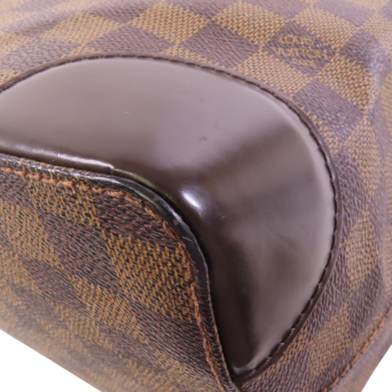 LOUIS VUITTON 【激減優惠】Damier Ebene Hampstead MM金扣肩背袋