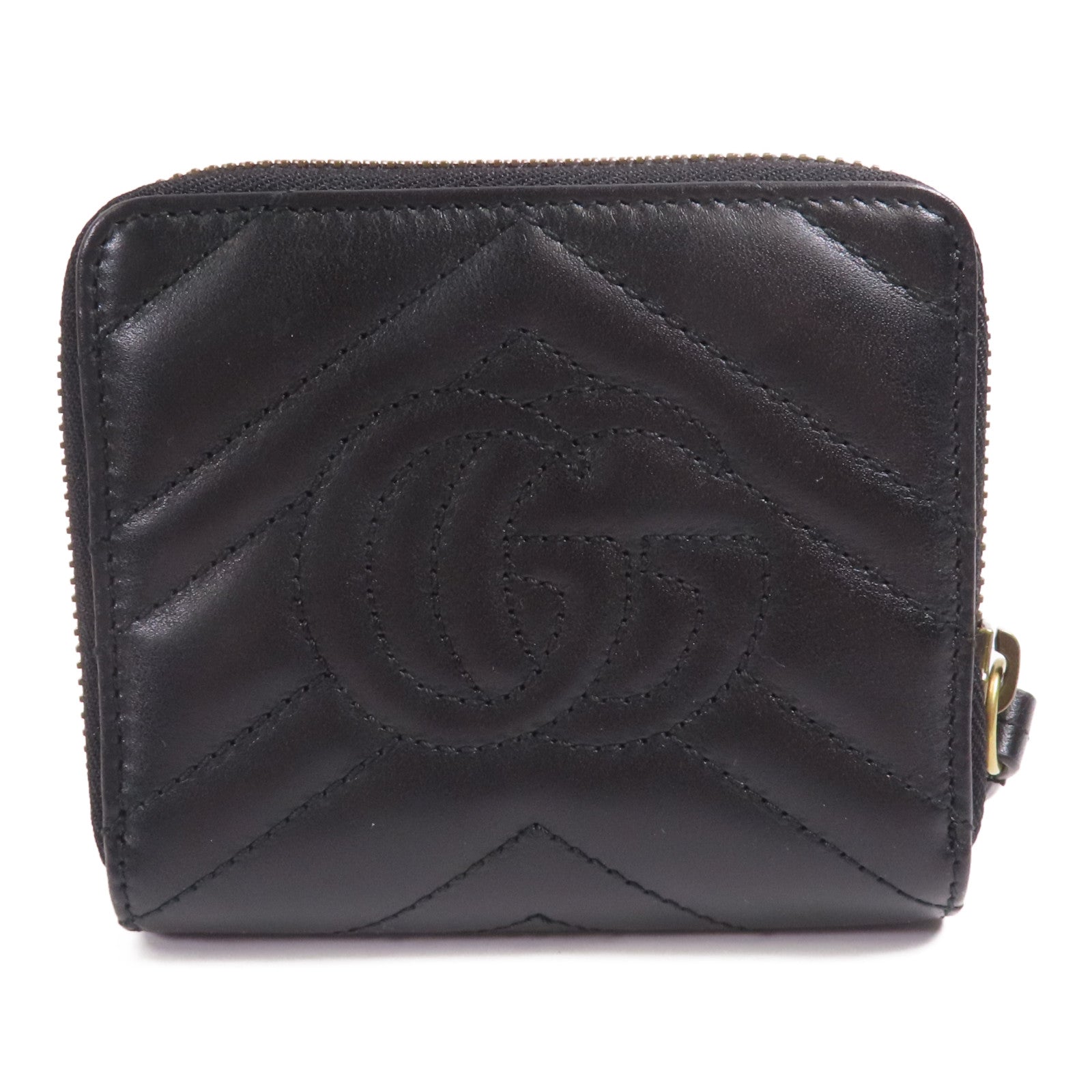 GUCCI 牛皮皮革Wallet金扣錢包