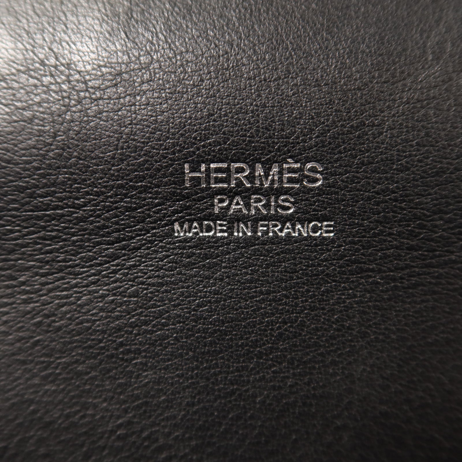 HERMES 【激減優惠】Swift皮革Tool Box 20銀扣手挽肩背兩用袋Noir