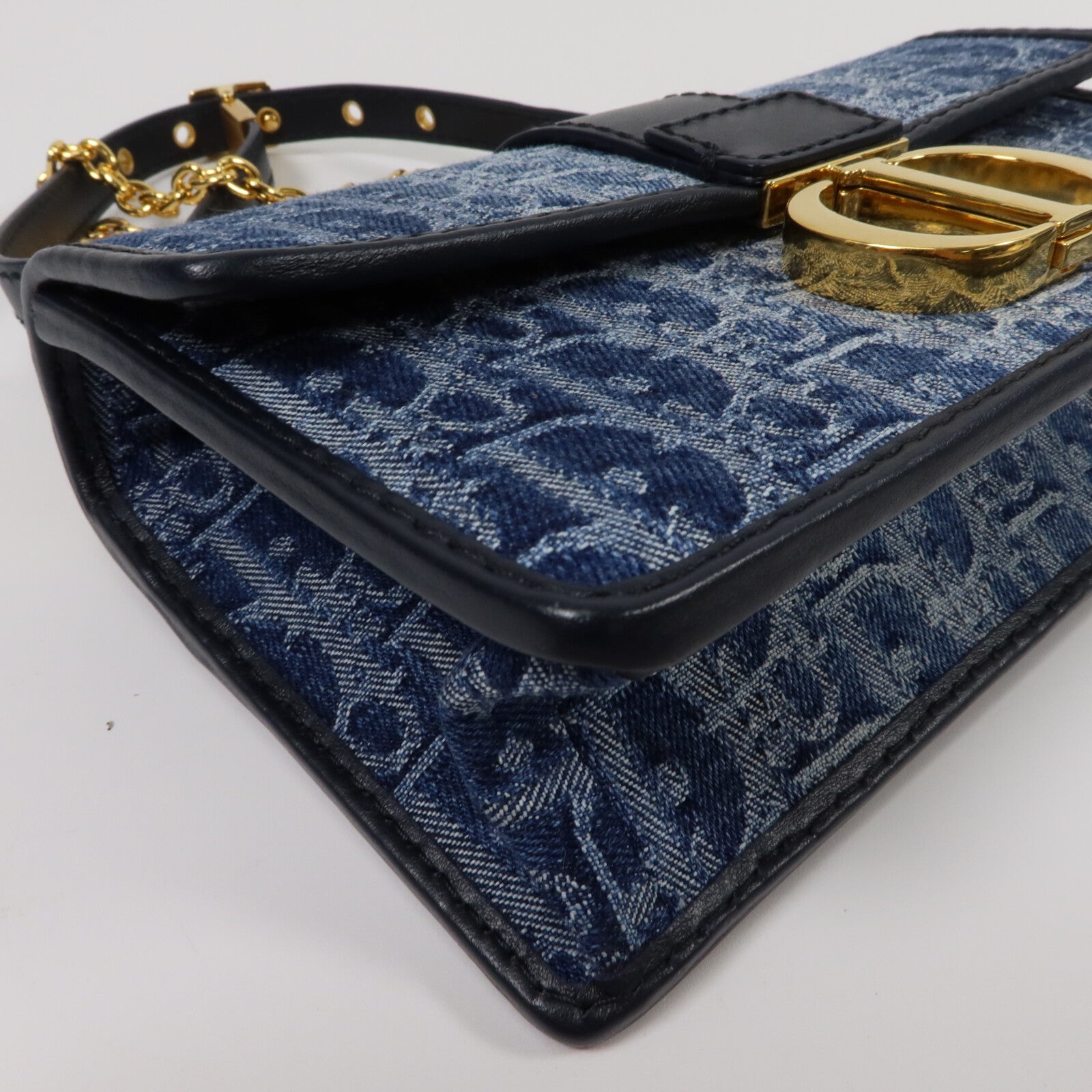 Dior 帆布30 Montaigne East-West鏈帶肩背袋