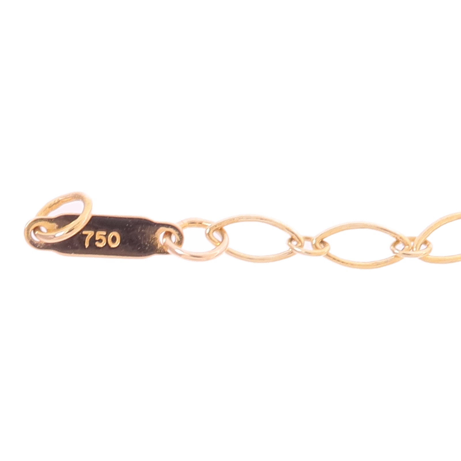 TIFFANY＆CO 18K玫瑰金Star Key Necklace鑽石項鍊