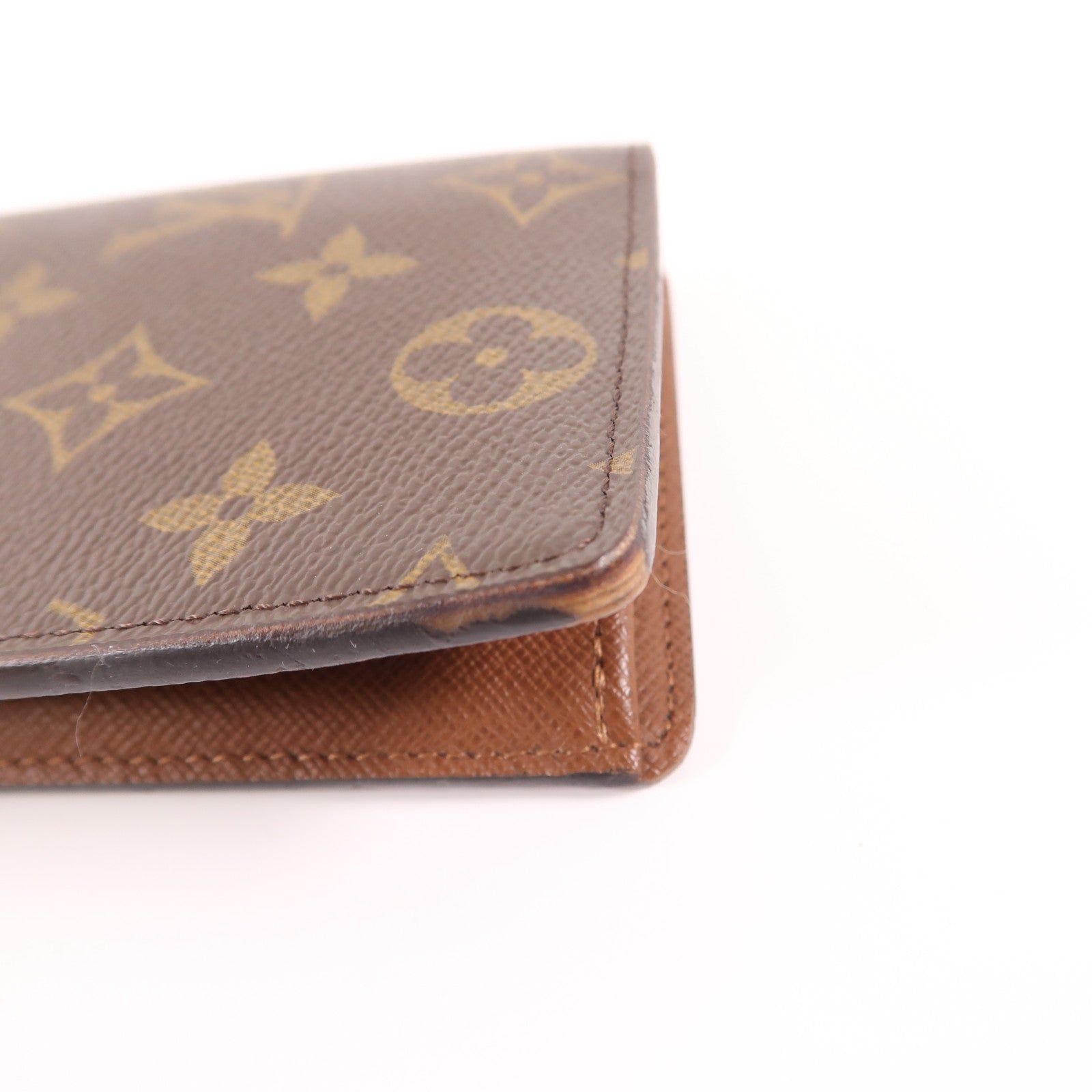 LOUIS VUITTON Monogram Brazza Wallet金扣長錢包
