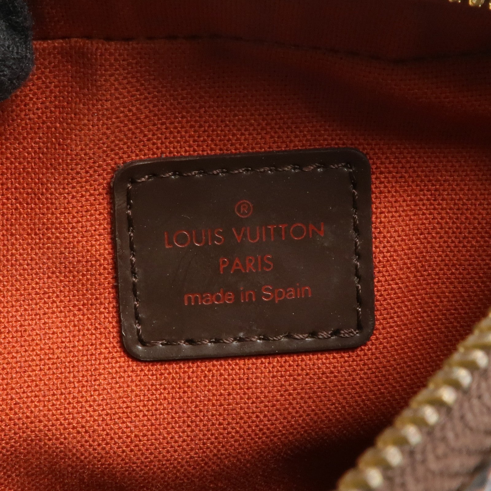 LOUIS VUITTON Damier Geronimos金扣腰包
