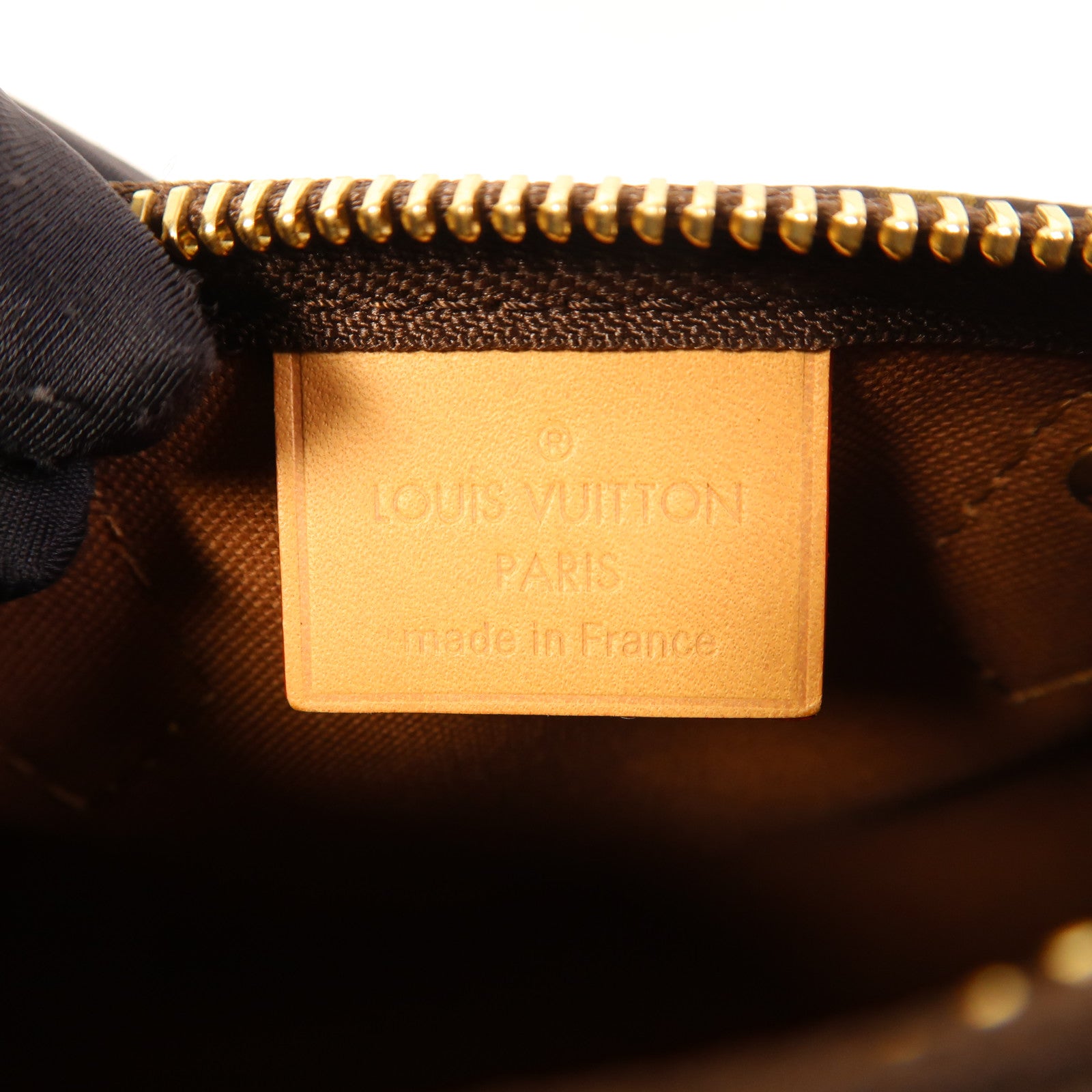 LOUIS VUITTON Monogram Nano Speedy金扣手挽肩背兩用袋
