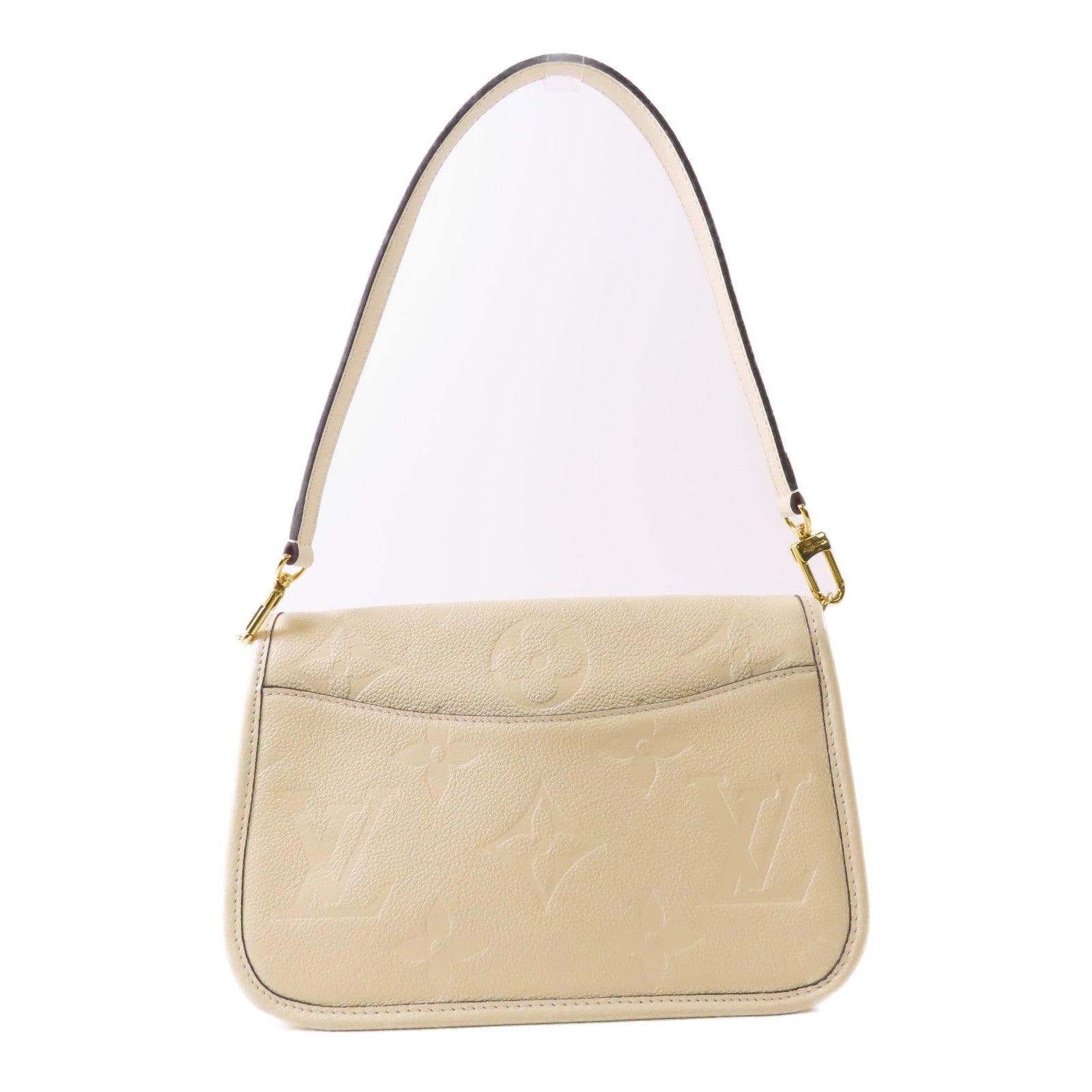 LOUIS VUITTON Monogram Empreinte Diane金扣手挽肩背兩用袋