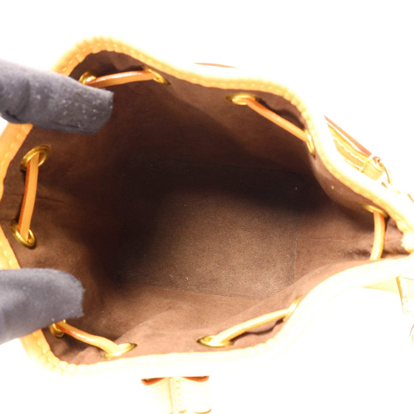 LOUIS VUITTON Monogram Nano Noe金扣手挽肩背兩用袋