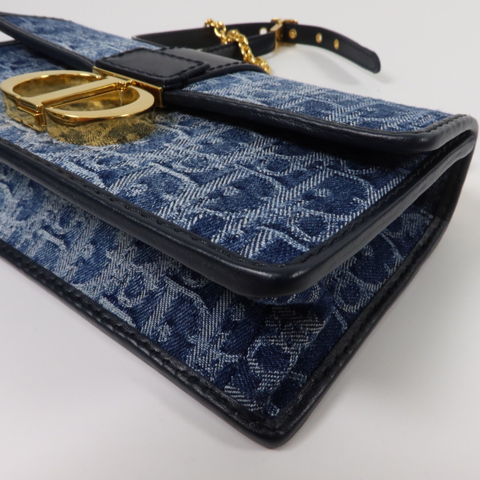 Dior 帆布30 Montaigne East-West鏈帶肩背袋