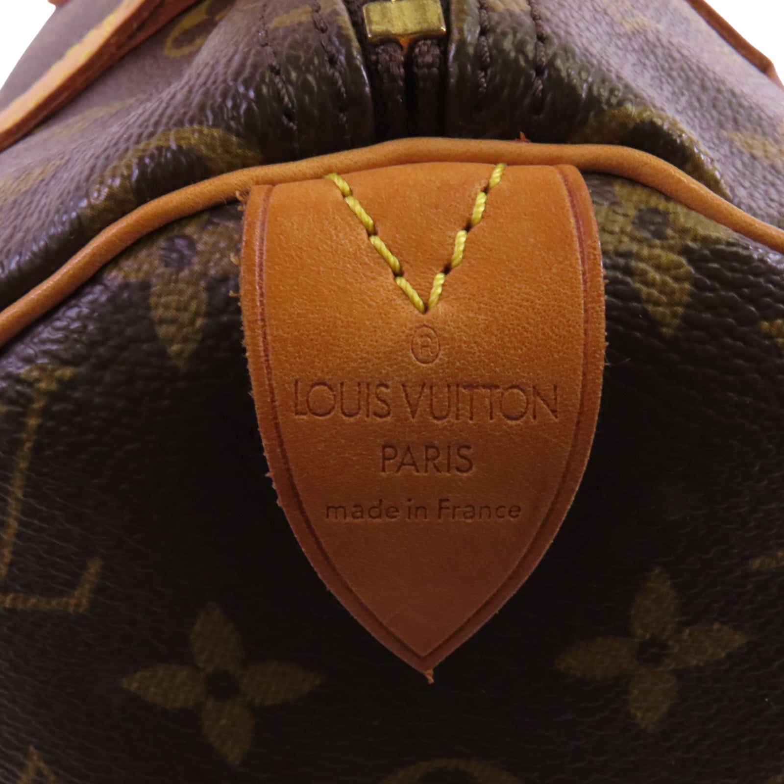 LOUIS VUITTON Monogram Speedy 30金扣手挽袋